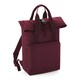 image 1 of BagBase Twin Handle Roll-Top Backpack - Burgundy - One Size