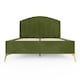 image 3 of GFW Pettine End Lift Ottoman Storage Bed 150cm King Size - Green
