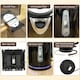 image 9 of HOMCOM Kettle and Toaster Set, 1.7L 3000W Rapid Boil Jug Kettle with Strix Thermostat, Limescale Filter, 4 Slice Toaster with 7 Browning Controls, Crumb Tray, Black | Black