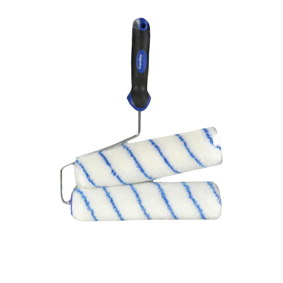 SupaDec Paint Roller Kit (6 Piece Set) - White/Black - One Size