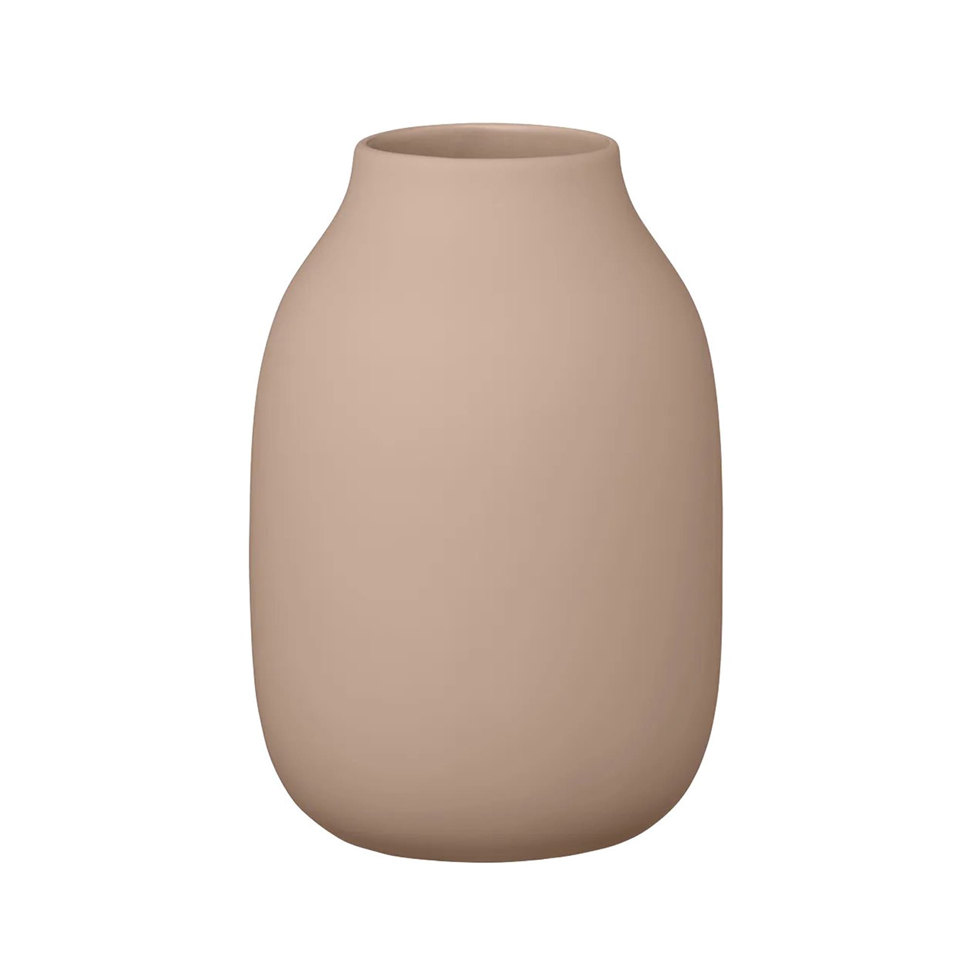 Blomus COLORA Vase S - Indian Tan, Soft Touch in Tan