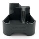 image 2 of Cat Mate Three-level Cat & Small Dog Pet Water Drinking Fountain Dark Grey (335G) Grey