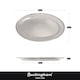 image 2 of Buckingham Oval Platter Serving Tray Stainless Steel , 45 cm | Silver