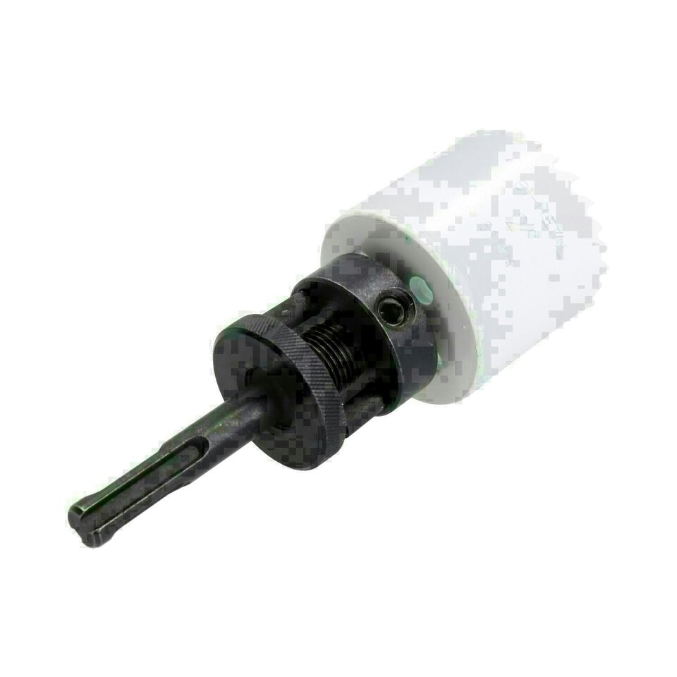 image 1 of 51mm HSS Hole Saw Holesaw Bi-Metal Cutter with SDS Plus Arbor Adaptor