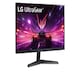 image 3 of LG UltraGear Gaming Monitor 24GS60F, 24 Inch, 1080p, 180Hz, 1ms Response Time, IPS Display, HDR 10, NVIDIA G-Sync compatible & AMD FreeSync , Smart Energy Saving, Displayport, HDMI | Black | Black | 61 cm (24")
