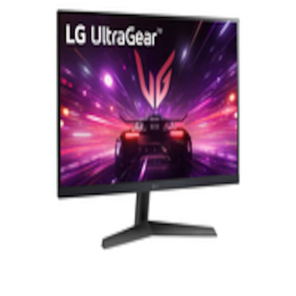 image 1 of LG UltraGear Gaming Monitor 24GS60F, 24 Inch, 1080p, 180Hz, 1ms Response Time, IPS Display, HDR 10, NVIDIA G-Sync compatible & AMD FreeSync , Smart Energy Saving, Displayport, HDMI | Black | Black | 61 cm (24")