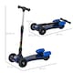 image 7 of HOMCOM Child 3-Wheel Scooter Light Music Water Spray Rechargeable 3-6 Yrs Blue