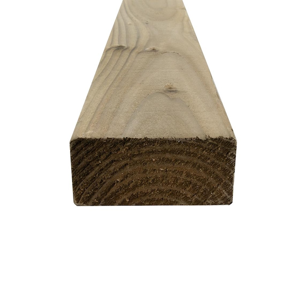 image 1 of Snowdon Timber Garden Treated 4x2inch Timber (L) 1.8m (W) 95mm (T) 45mm 5 Pack