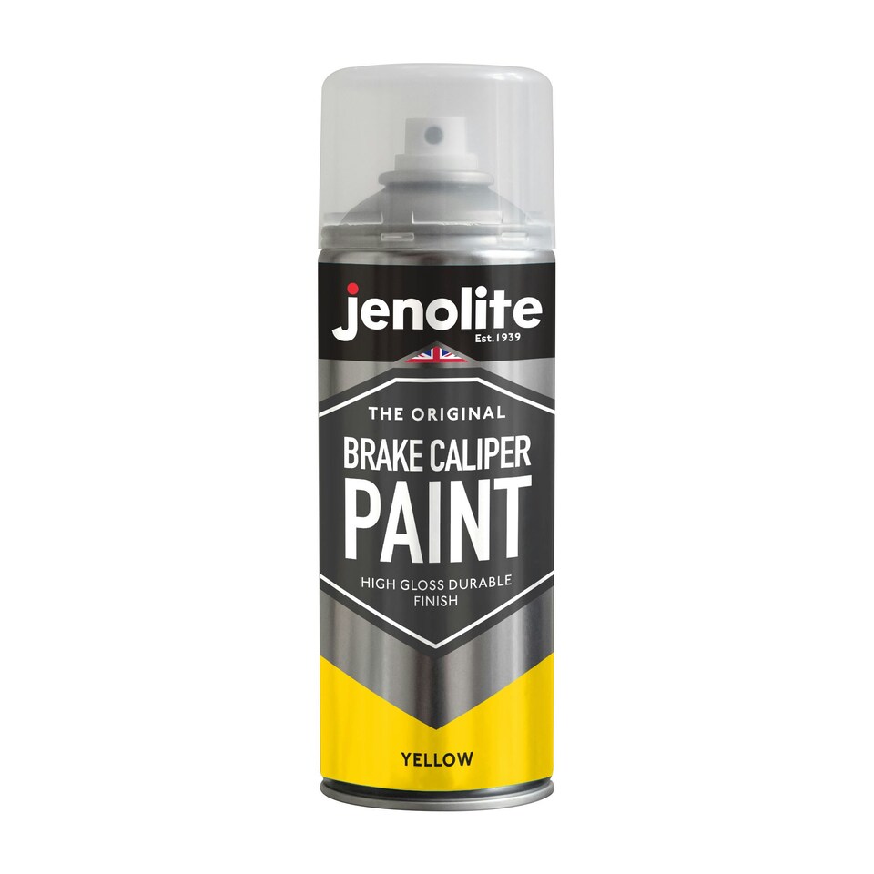image 1 of Jenolite High Gloss Brake Caliper Paint - Yellow - 400ml
