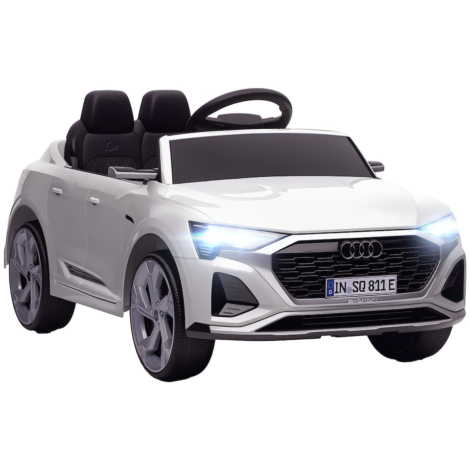 image 1 of AIYAPLAY Audi Q8 etron Sportback Licensed 12V Kids Electric Car with Remote