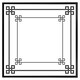 image 2 of Roman style ornamental frame (Picture Frame) Brown | XS