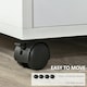 image 5 of HOMCOM Multi-Storage Printer Unit Office Organisation w/ 5 Compartments White