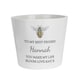 image 4 of Personalised Bee Large Plant Pot
