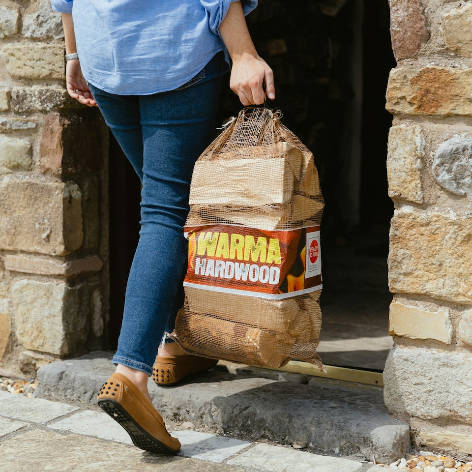 image 1 of Warma Hardwood Firewood Net - 1 x 27L Net