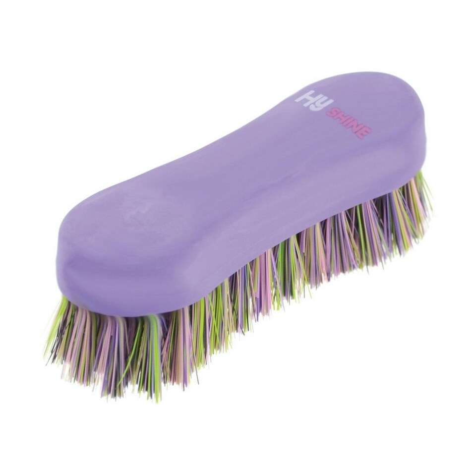 HySHINE Multi Colour Face Brush - Purple/Multi Colour - One Size