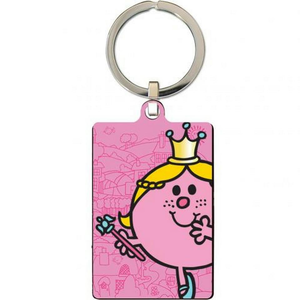 image 1 of Little Miss Princess Key Ring - Pink - One Size
