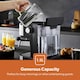 image 5 of GEEPAS Espresso & Cappuccino Coffee Machine with Milk Frother, Silver
