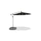 image 1 of Cantilever Banana Garden Parasol with Solar Lights