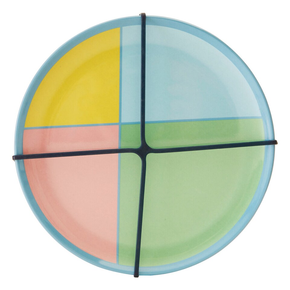 image 1 of Mimo Set Of 4 Melamine Dinner Plates