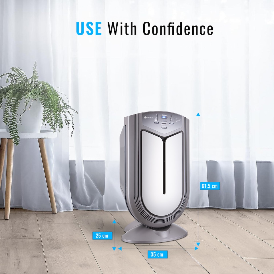 image 1 of 7 in1 Intelligent Air Purifier and Ioniser with 7 Layer Filtration System UV Light and True HEPA Filter
