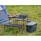 image 5 of Coleman Pack-Away Table And Bench Set Black