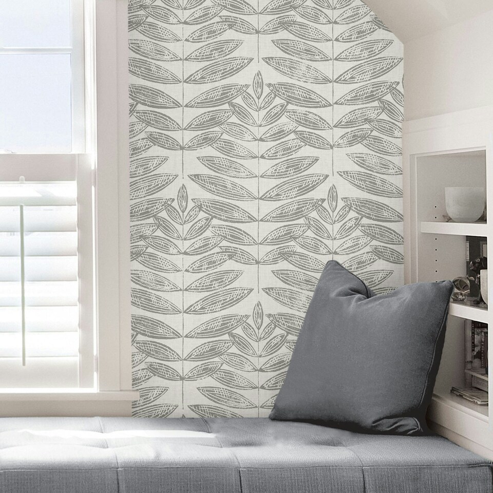 image 1 of NuWallpaper NUS3263 Terrain Peel & Stick Wallpaper, Grey Multi