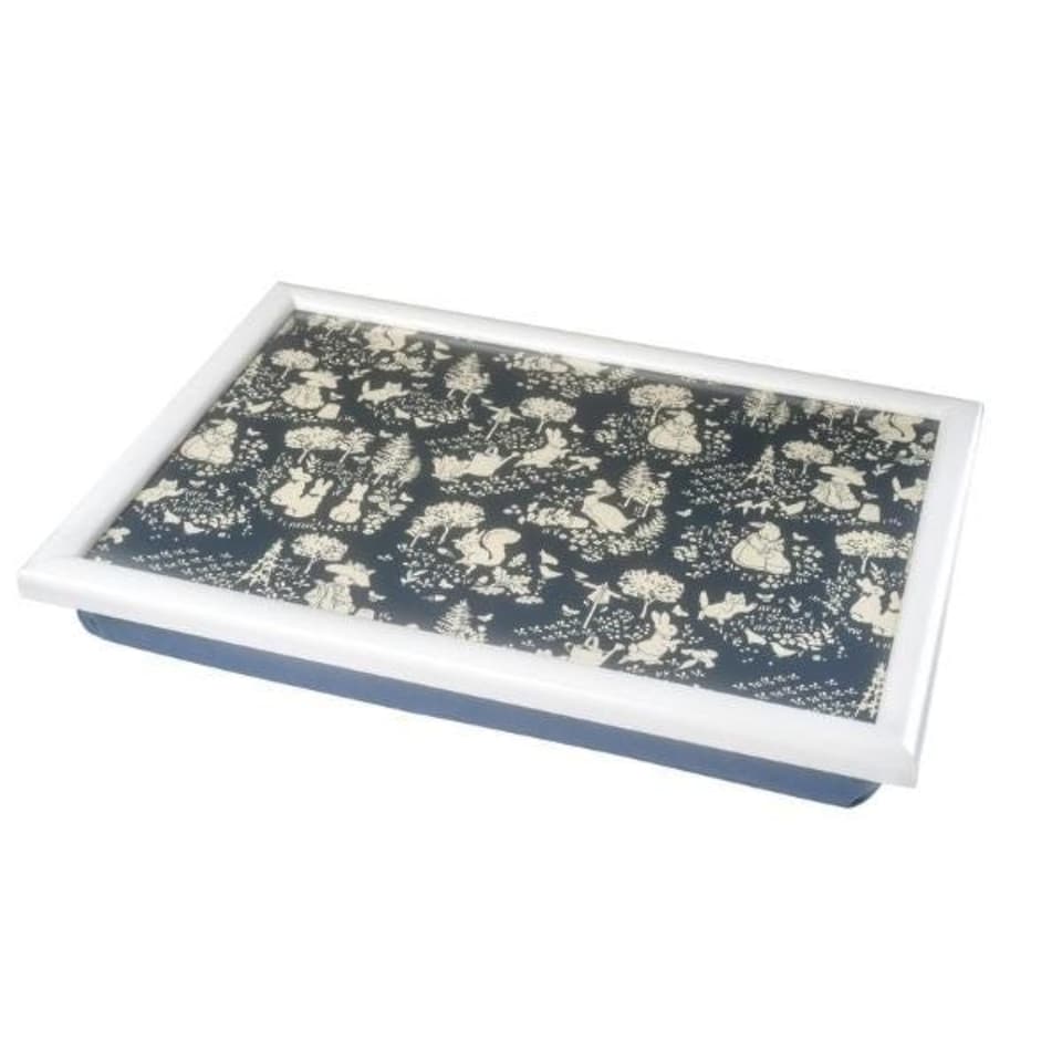 Peter Rabbit Classic Pattern Lap Tray Dark Blue