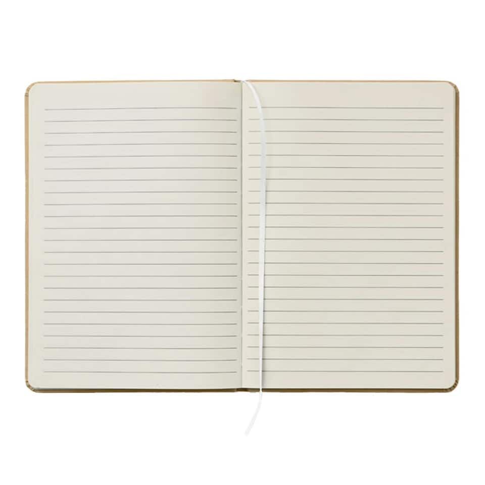 image 1 of MidOcean Caratil Recycled A5 Notebook & Pen - White - 1.2cm x 21cm x 14cm