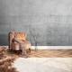image 1 of Ombre Concrete Full Wall Mural in Grey | Grey | Grey | Large (300cm x 240cm)
