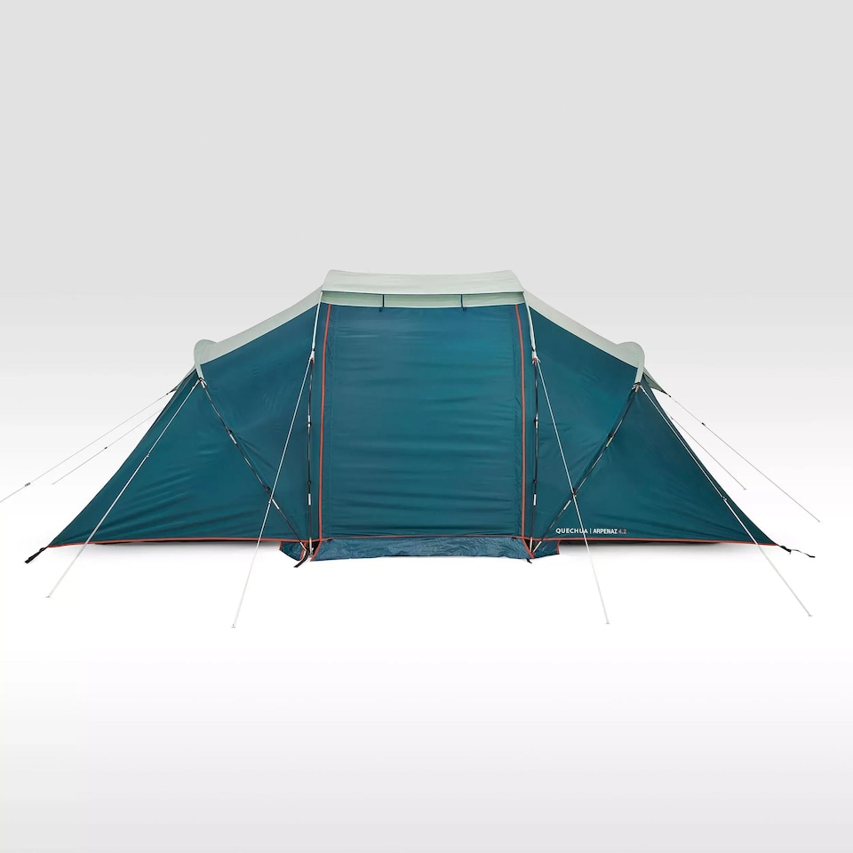 image 1 of Decathlon 4-person, 2-bedroom camping tent, Arpenaz 4.2