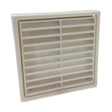 Manrose Fixed Grille - White - One Size