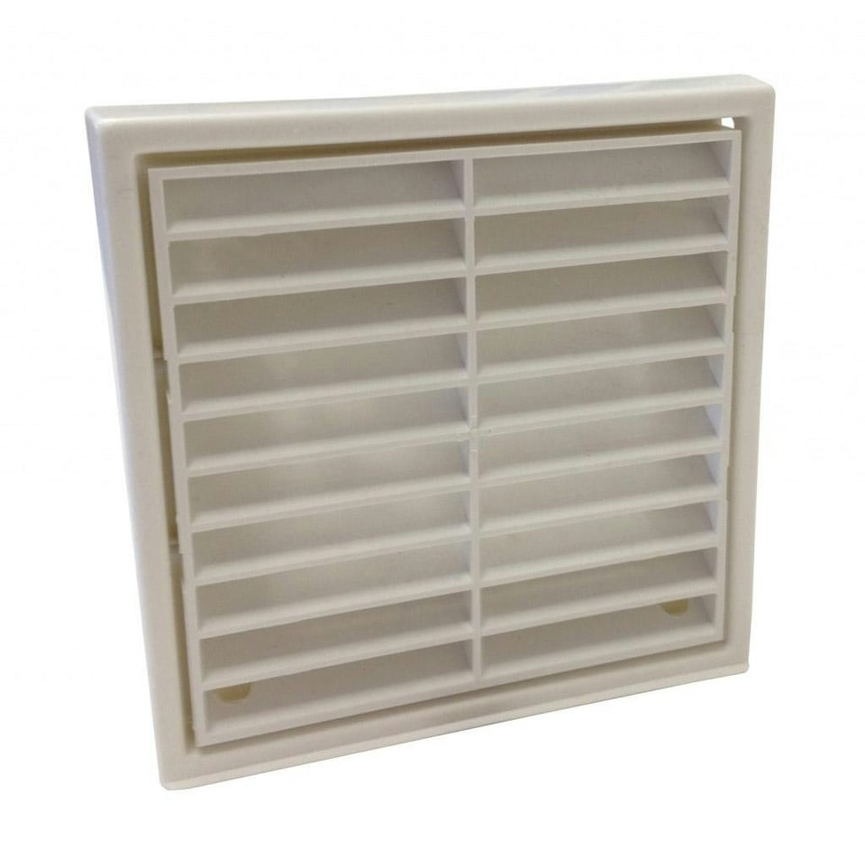 Manrose Fixed Grille - White - One Size
