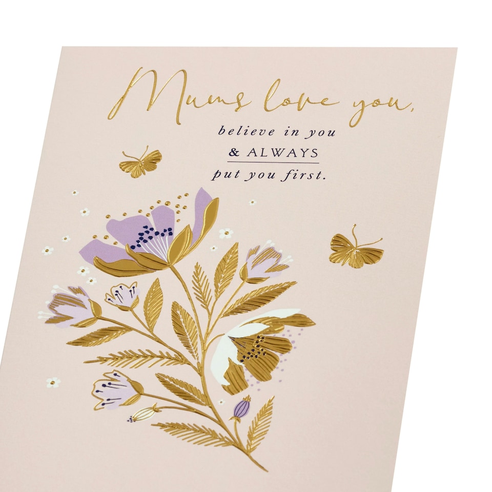 image 1 of Mum Birthday card - Florals