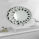 image 5 of All Glass Modern Segmented Round Mirror 98 x 98 CM N/A