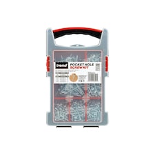 Trend Pocket Hole Screw Selection, 850 Piece - Multi Colour - One Size
