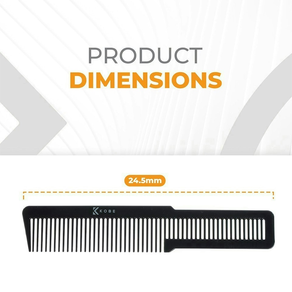 image 1 of Kobe Carbon Flat Top Clipper Comb