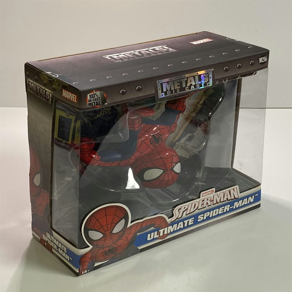 image 1 of Ultimate Spiderman M256 6 Inch Metal Diecast Figure Jada 97984 253223005