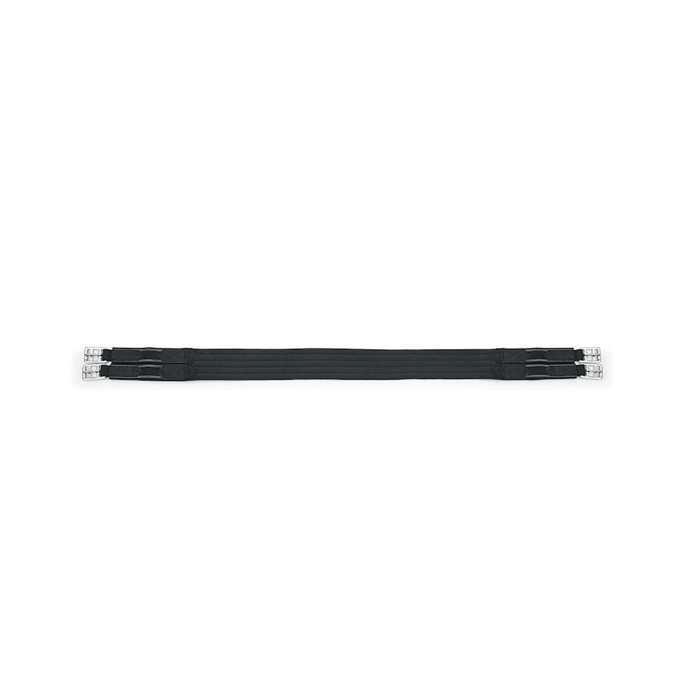 image 1 of Shires Burghley Elastic Horse Girth - Black - 38in