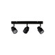 image 1 of ValueLights Benton Black IP44 Bar Bathroom Ceiling Light | Black