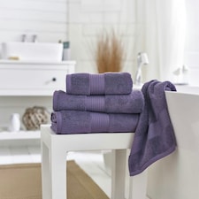 Bliss 650gsm Pima Cotton Supersoft Fluffy Towels Purple | Purple | Bath sheet