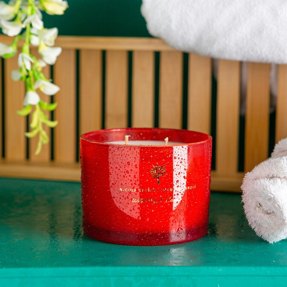 image 1 of Nicola Spring Soy Wax Scented Candle - 350g - Wild Fig & Cassis