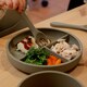image 7 of Tiny Dining Silicone Suction Plate, Fork & Spoon Set - Silver Sage - Silicone Baby Feeding Set for Babies, Toddlers & Kids