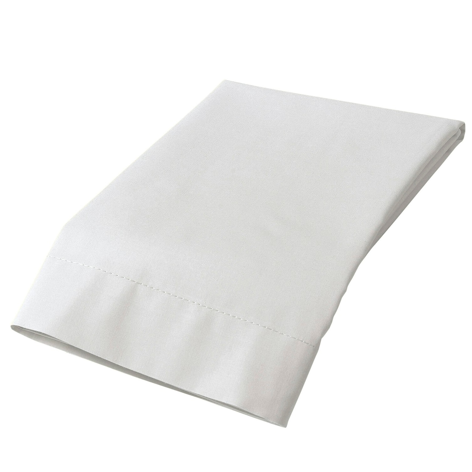 image 1 of Belledorm Easy Fit Frilled Platform Valance - White - Superking