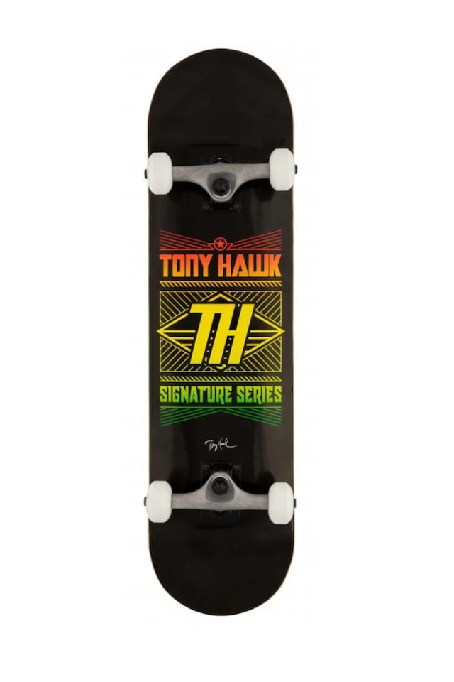image 1 of SS 180 Complete Street Skateboard Stacked Logo