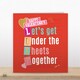 image 3 of Let's Get Under The Sheets... - Funny Acrostic Valentine's Card