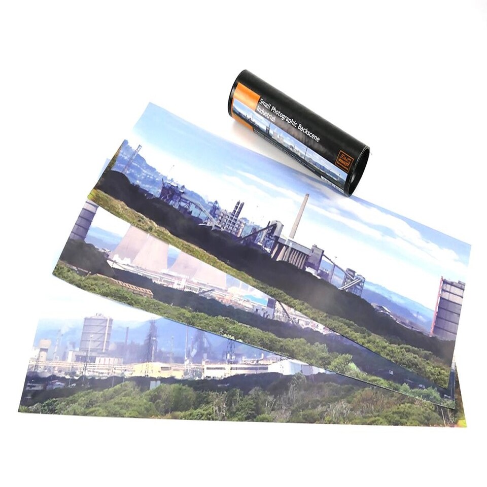 image 1 of Gaugemaster Scenics Industrial Small Photo Backscene (1372x152mm)