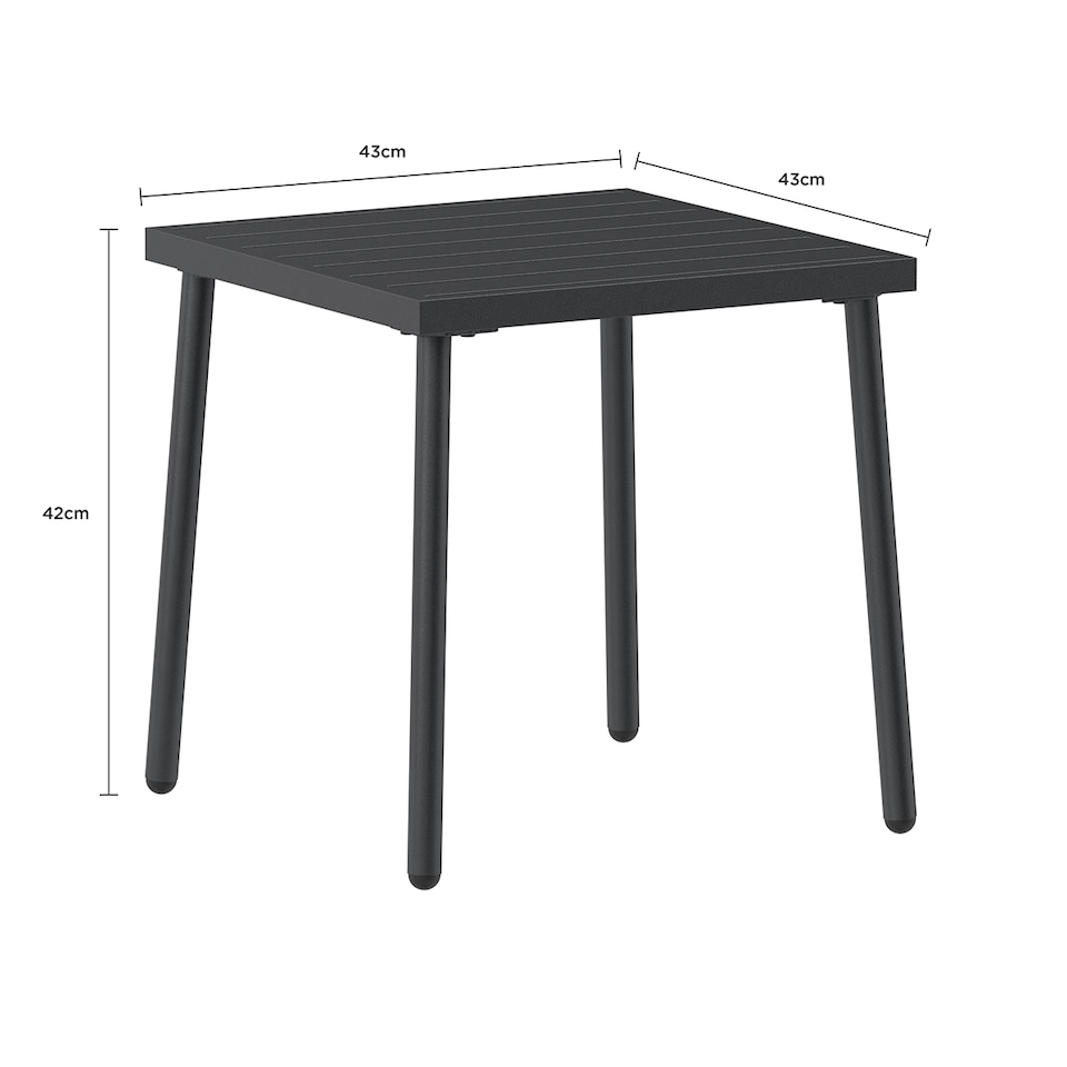 image 1 of Charles Bentley Porto 2 Seater Bistro Set