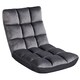 image 2 of Yaheetech Lazy Sleeper Recliner with 14 Adjustable Positions and Backrest Grey