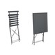 image 8 of Table set with 2 chairs Home ESPRIT Grey 60 x 60 x 71 cm N/A