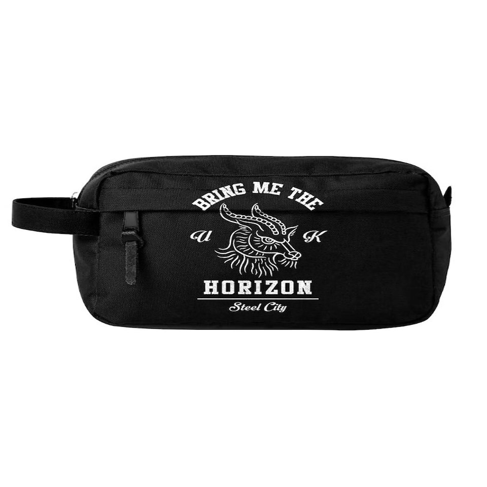 image 1 of Rocksax Bring Me The Horizon (BMTH) Wash Bag - Goat